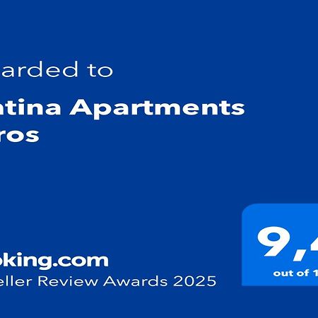 Matina Apartments Tyros Zewnętrze zdjęcie